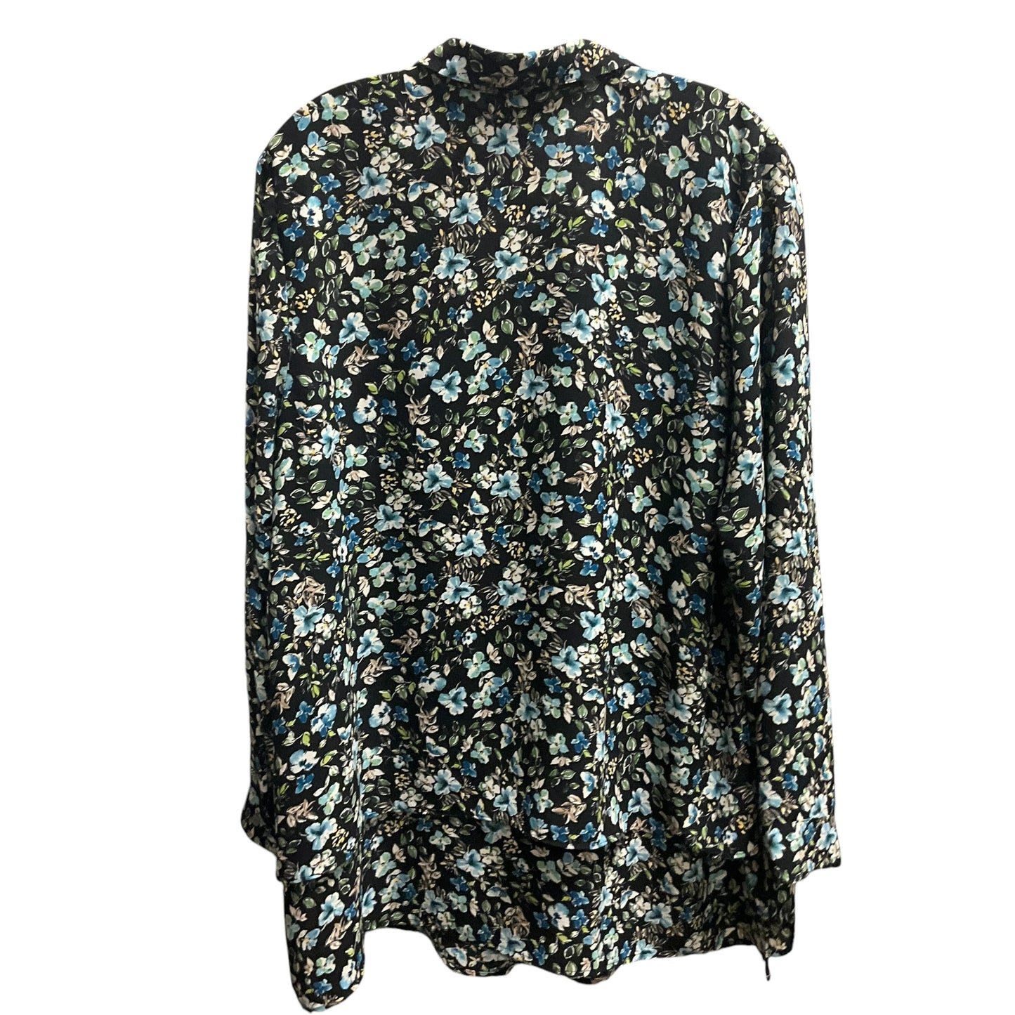 TOP LS by J. JILL In FLORAL PRINT, Size: L