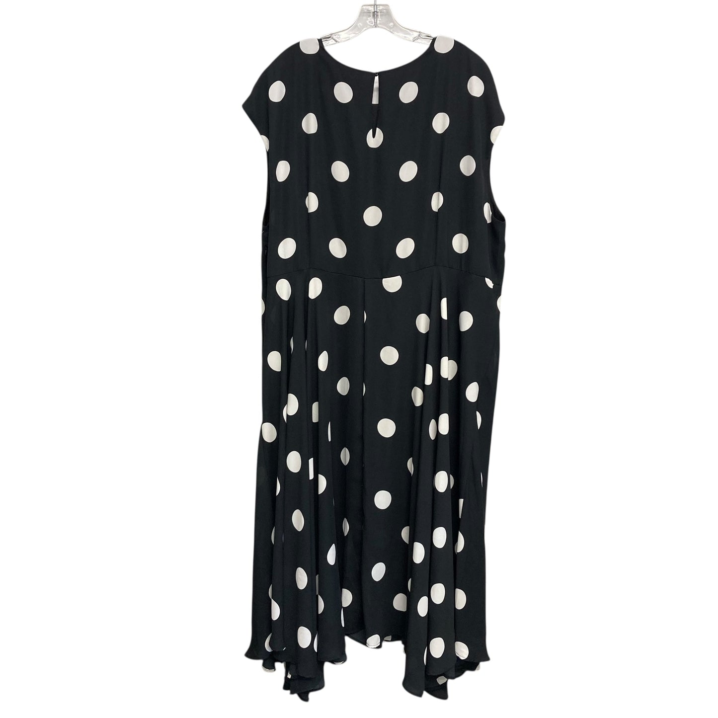 Dress Casual Maxi By Who What Wear In Polkadot Pattern, Size:4X