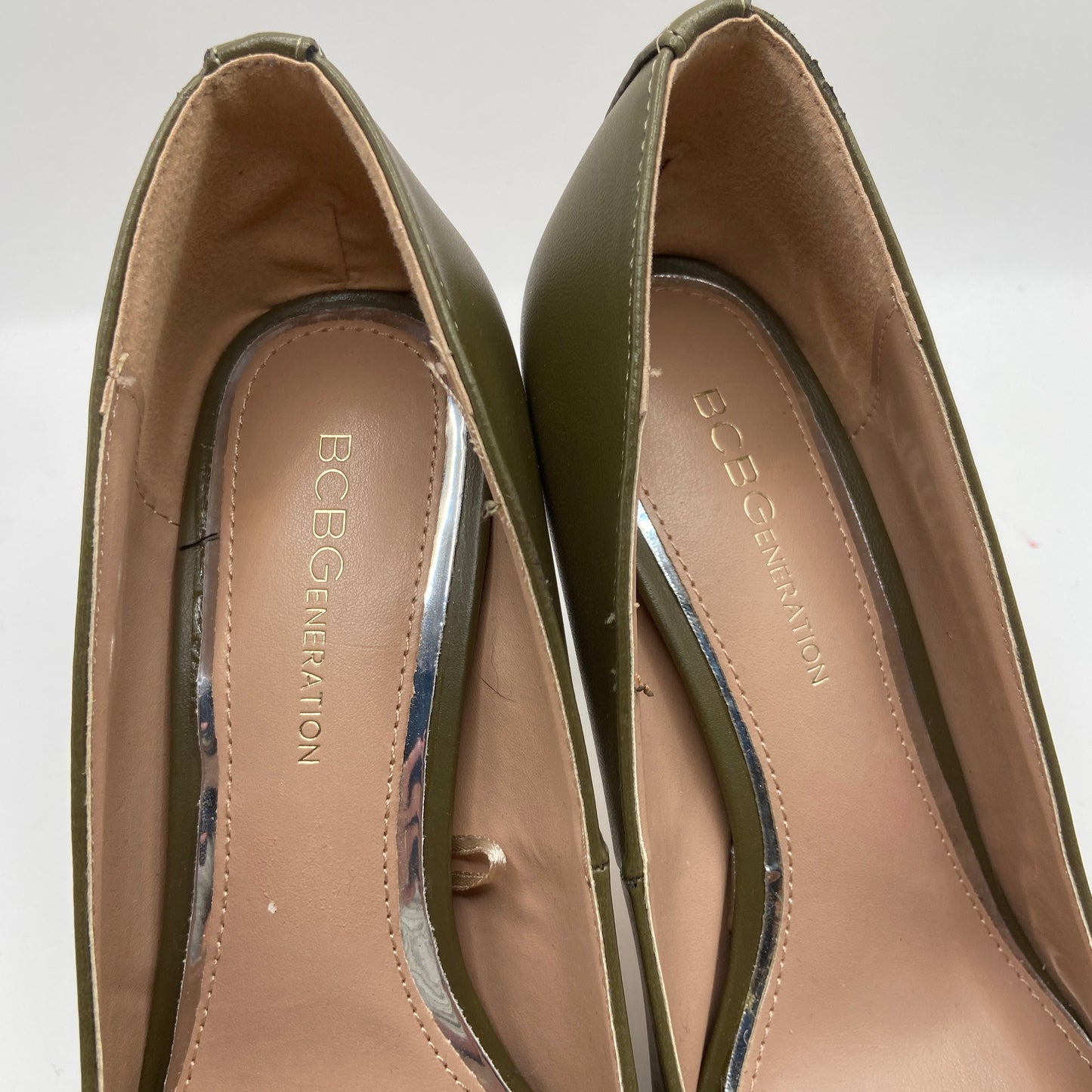 Shoes Heels Stiletto By Bcbgeneration In Green, Size: 8.5