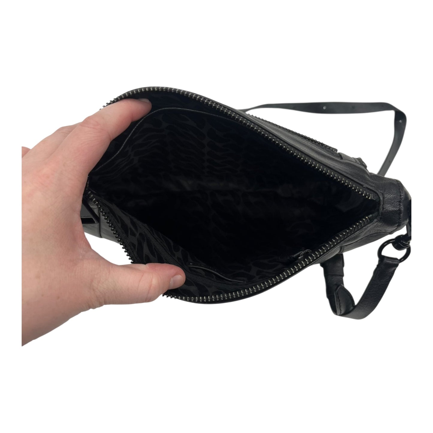 Crossbody Designer By Rebecca Minkoff In Black, Size:Medium