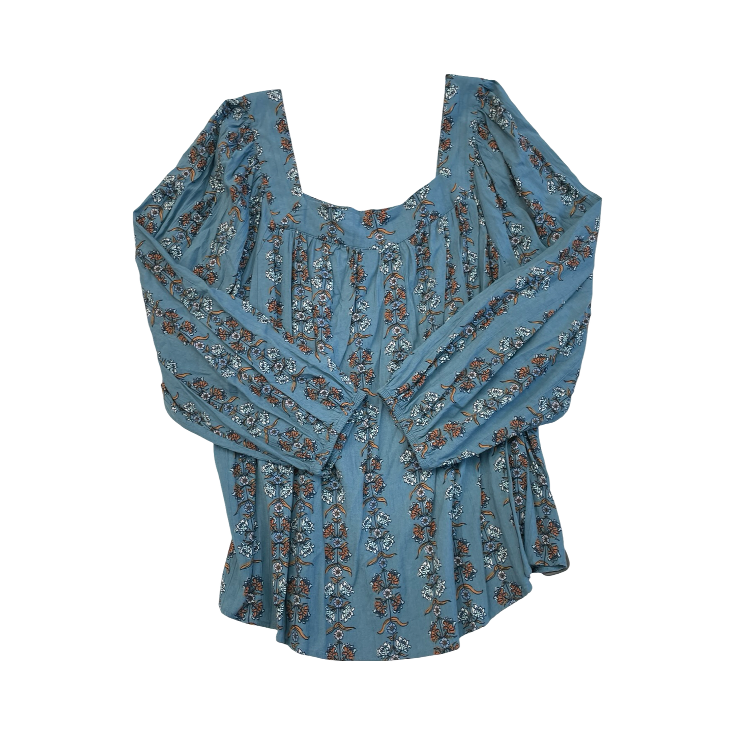 Top Ls By Sonoma In Teal, Size:3X