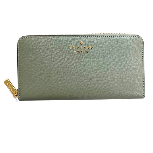 Wallet Designer By Kate Spade In Green, Size:Large