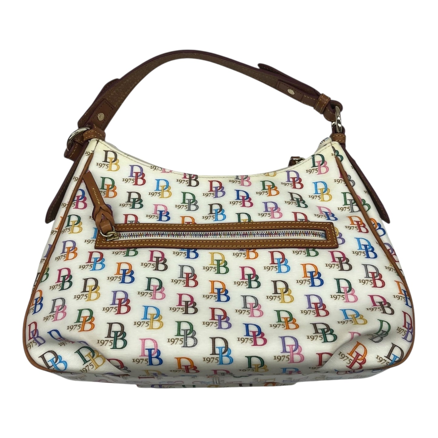 Handbag Designer By Dooney And Bourke In Nautical Print, Size:Medium