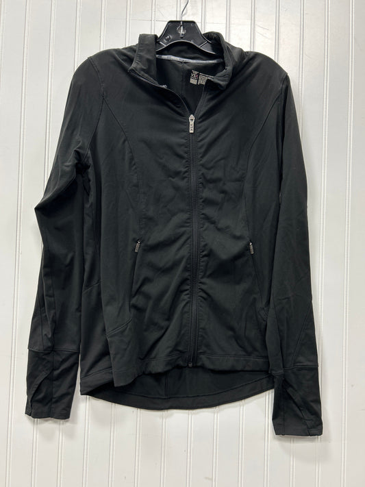 Athletic Jacket By Victorias Secret In Black, Size:L