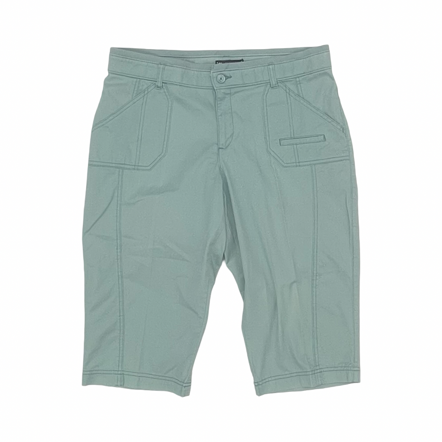 Pants Cropped By Lee In Blue, Size:16