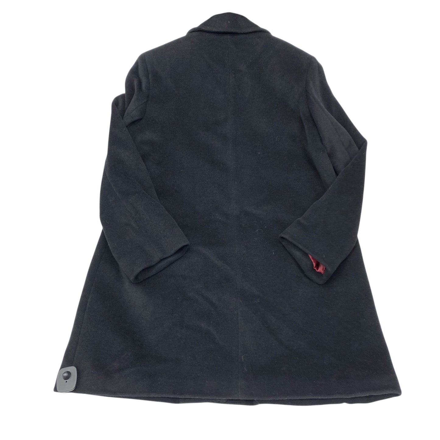 Coat Peacoat By Liz Claiborne In Black, Size:14