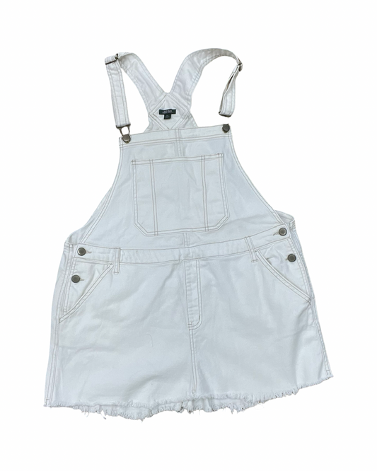 Dress Casual Short By Wild Fable In White Denim, Size:1X
