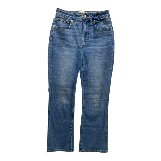 Jeans Boot Cut By Madewell In Blue Denim, Size:6