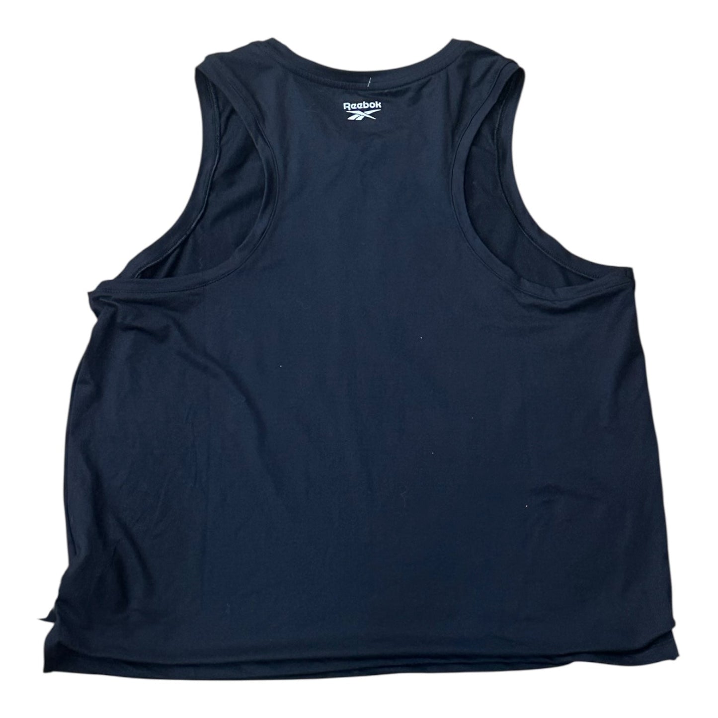 Athletic Tank Top By Reebok In Black, Size:Xl