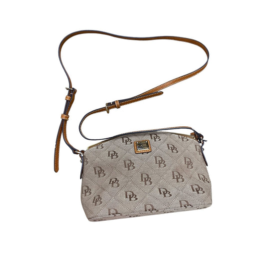 Handbag Designer By Dooney And Bourke In Brown, Size:Small