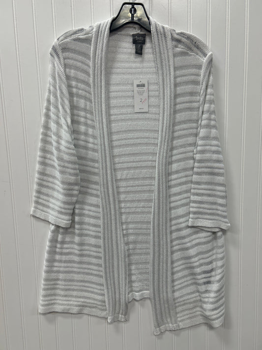 Cardigan By Chicos In White, Size:M