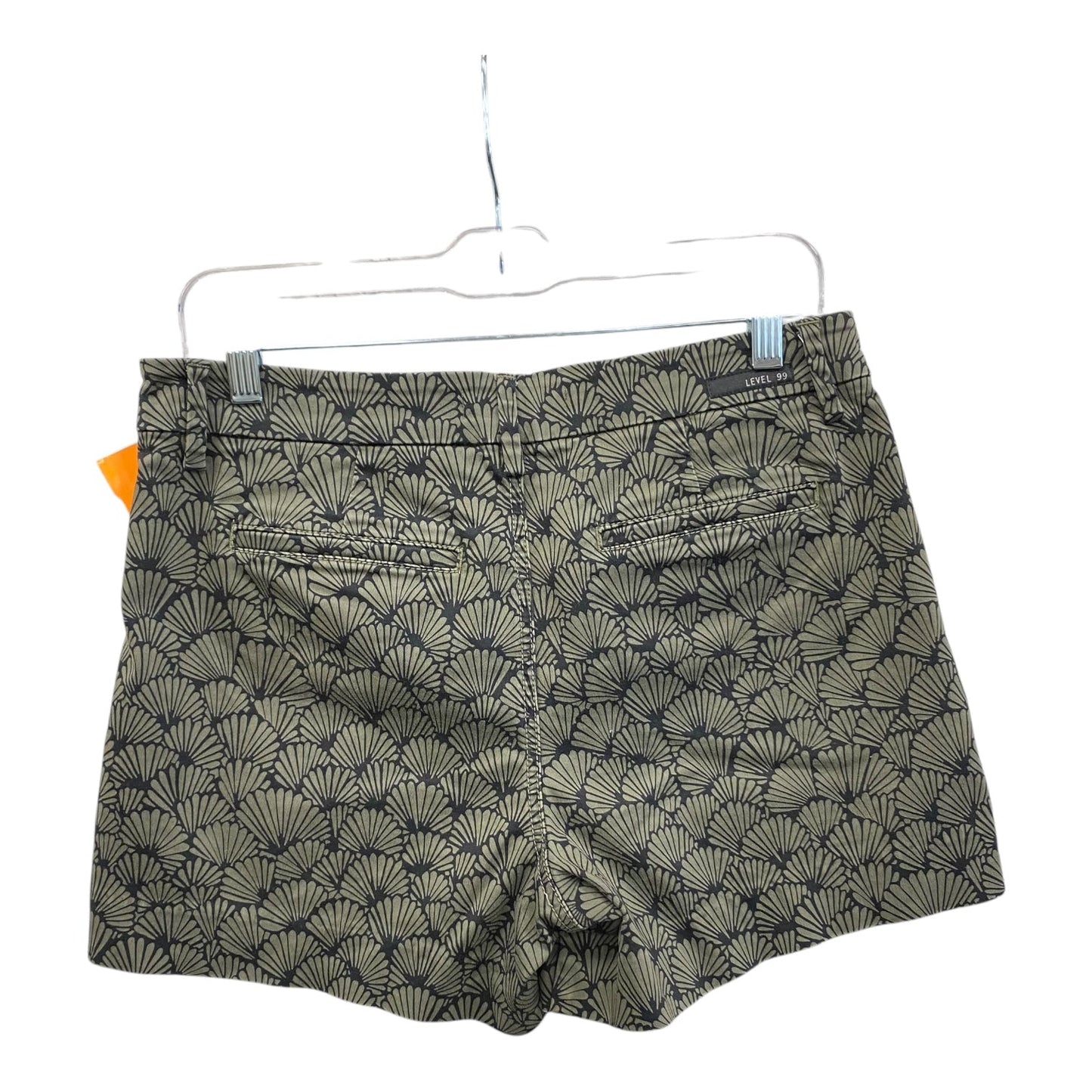 Shorts By Level 99 In Green, Size:8