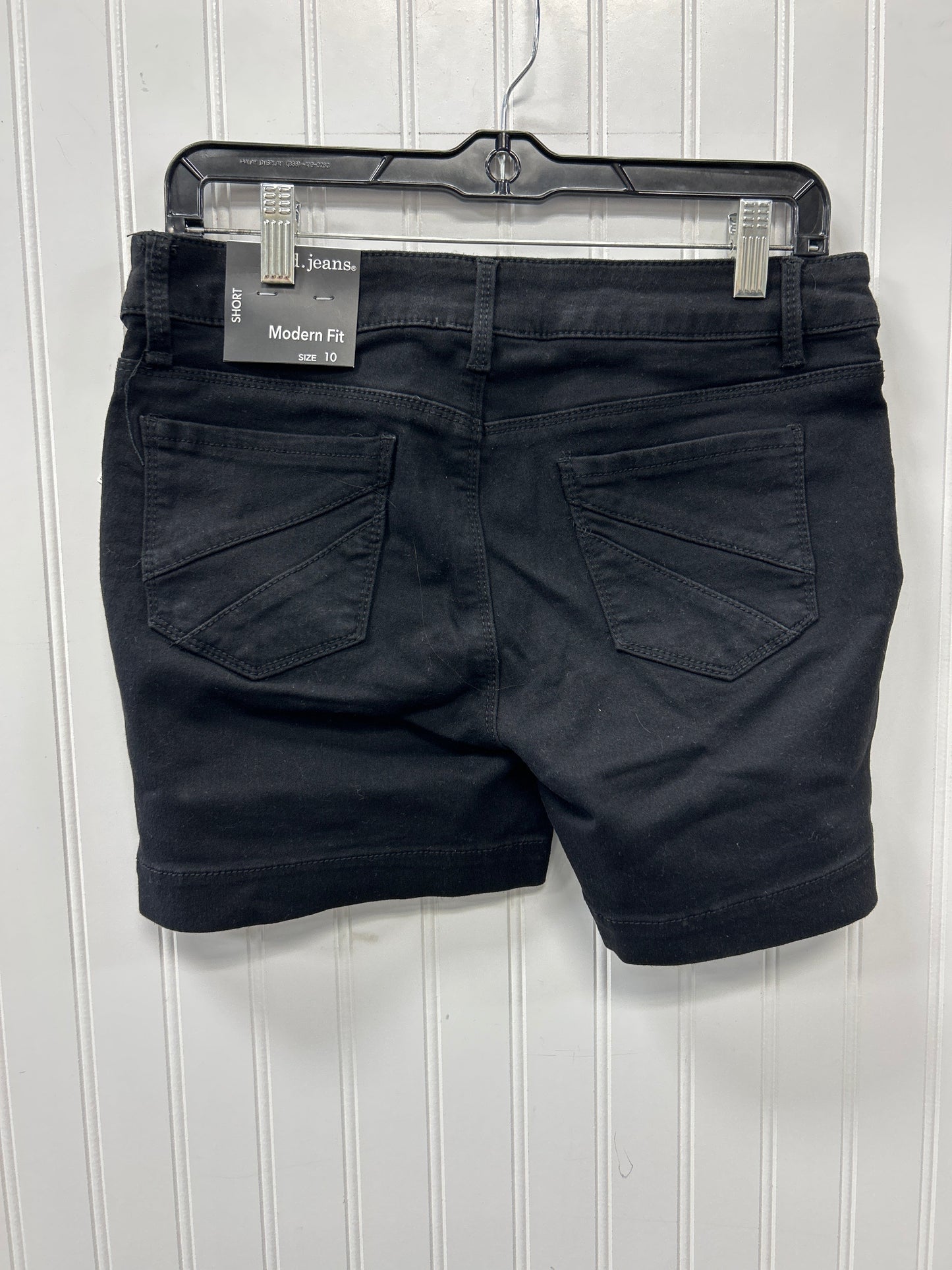 Shorts By D Jeans In Black, Size:10