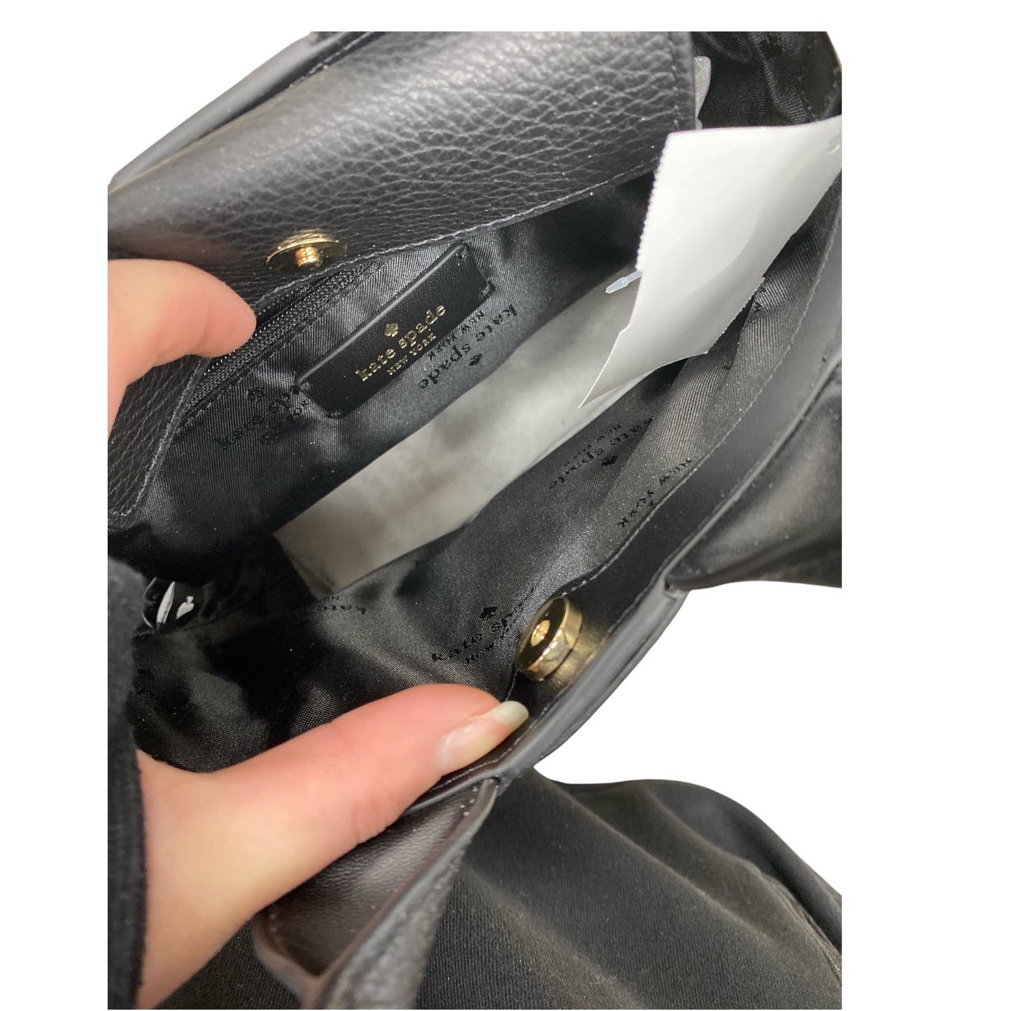 Handbag Designer By Kate Spade In Black, Size:Small