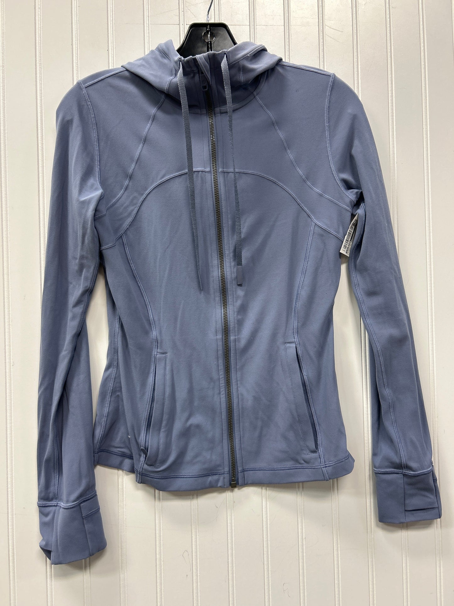 Athletic Jacket By Lululemon In Purple, Size:6