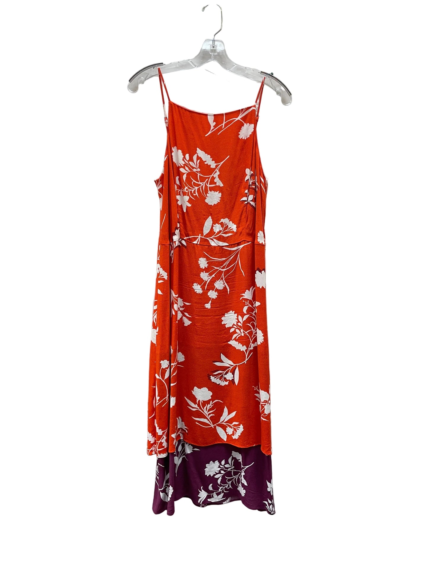 Dress Casual Maxi By Ann Taylor In Floral Print, Size:8