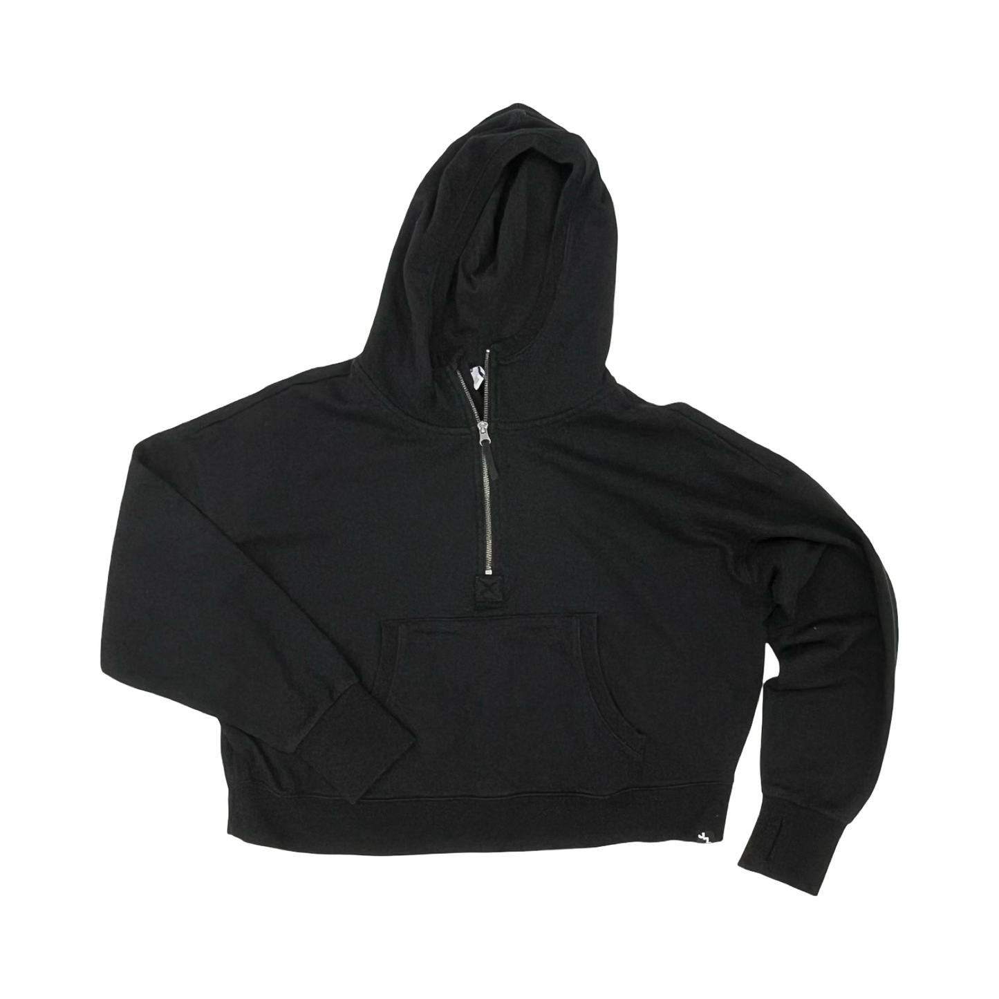 Athletic Sweatshirt Hoodie By Joy Lab In Black, Size:L