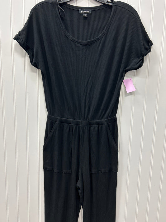 Jumpsuit By Express In Black, Size:Xs