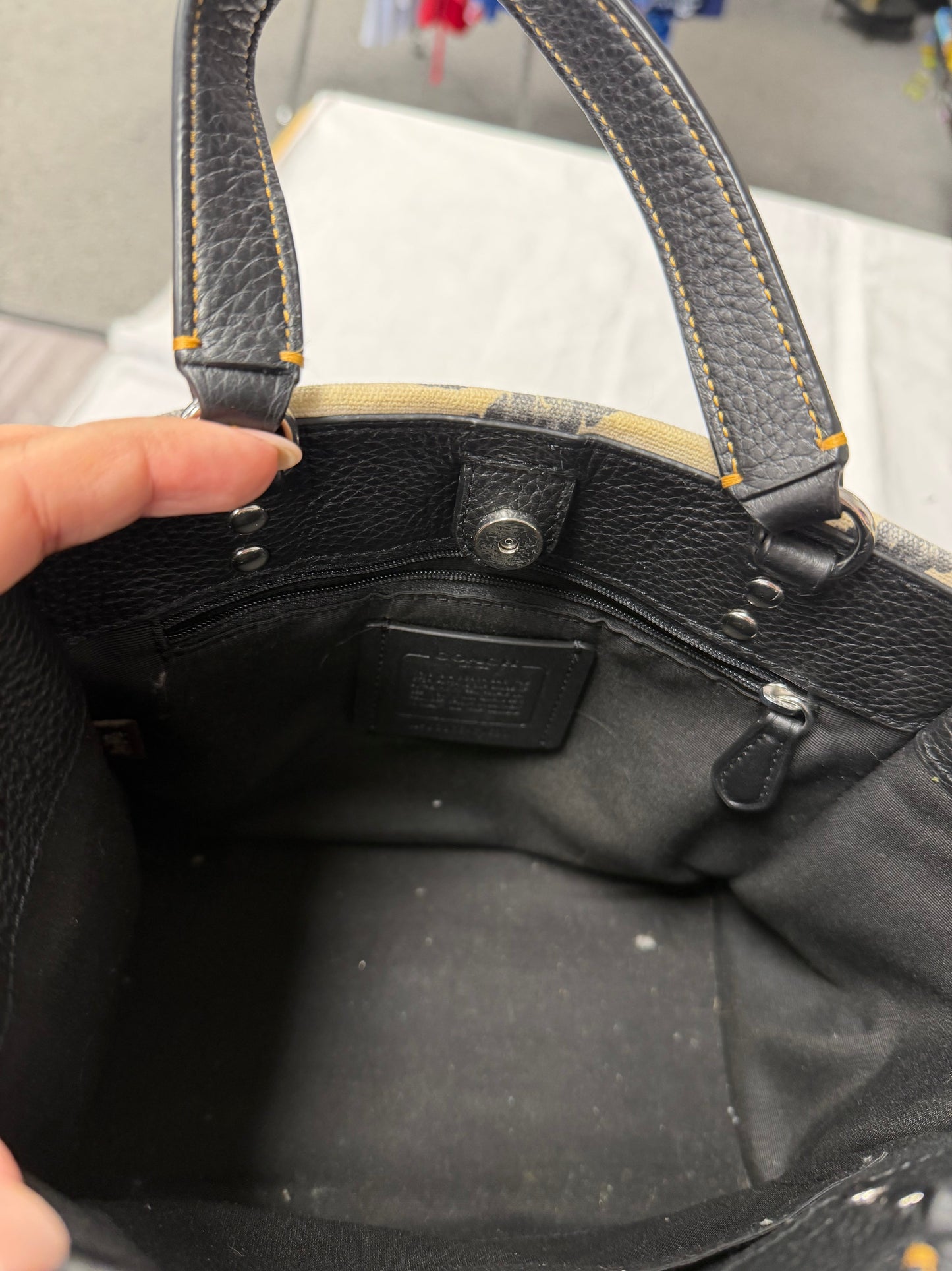 Crossbody Designer By Coach, Size: Medium