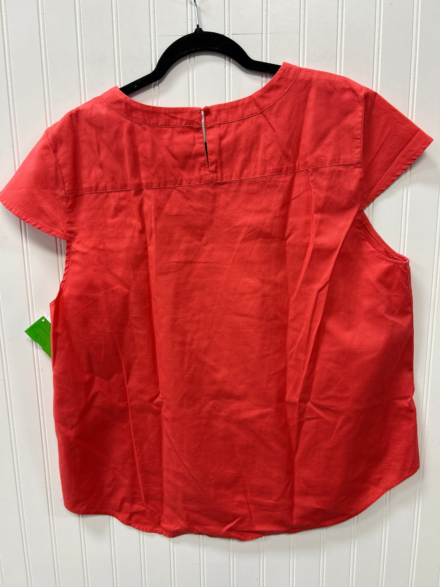 Blouse Sleeveless By J. Crew In Coral, Size:1X