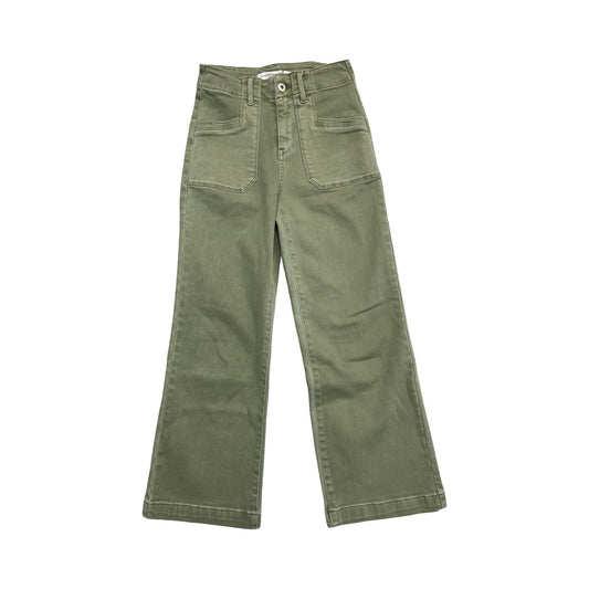 Jeans Wide Leg By Altard State In Green Denim, Size:0
