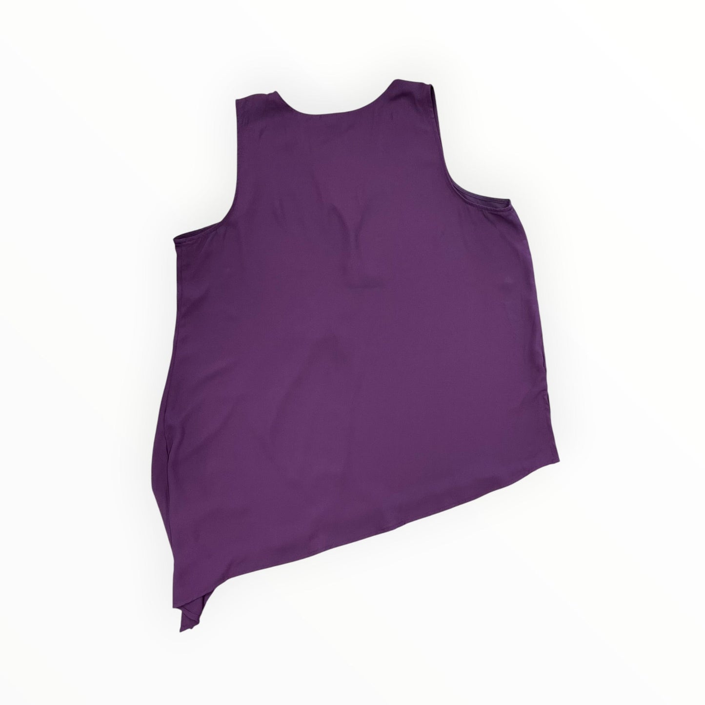 Top Sleeveless By Apt 9 In Purple, Size:Xl