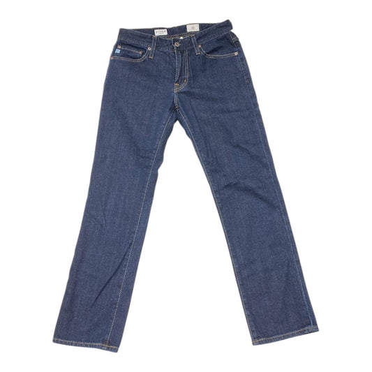 Jeans Straight By Adriano Goldschmied In Blue Denim, Size:6