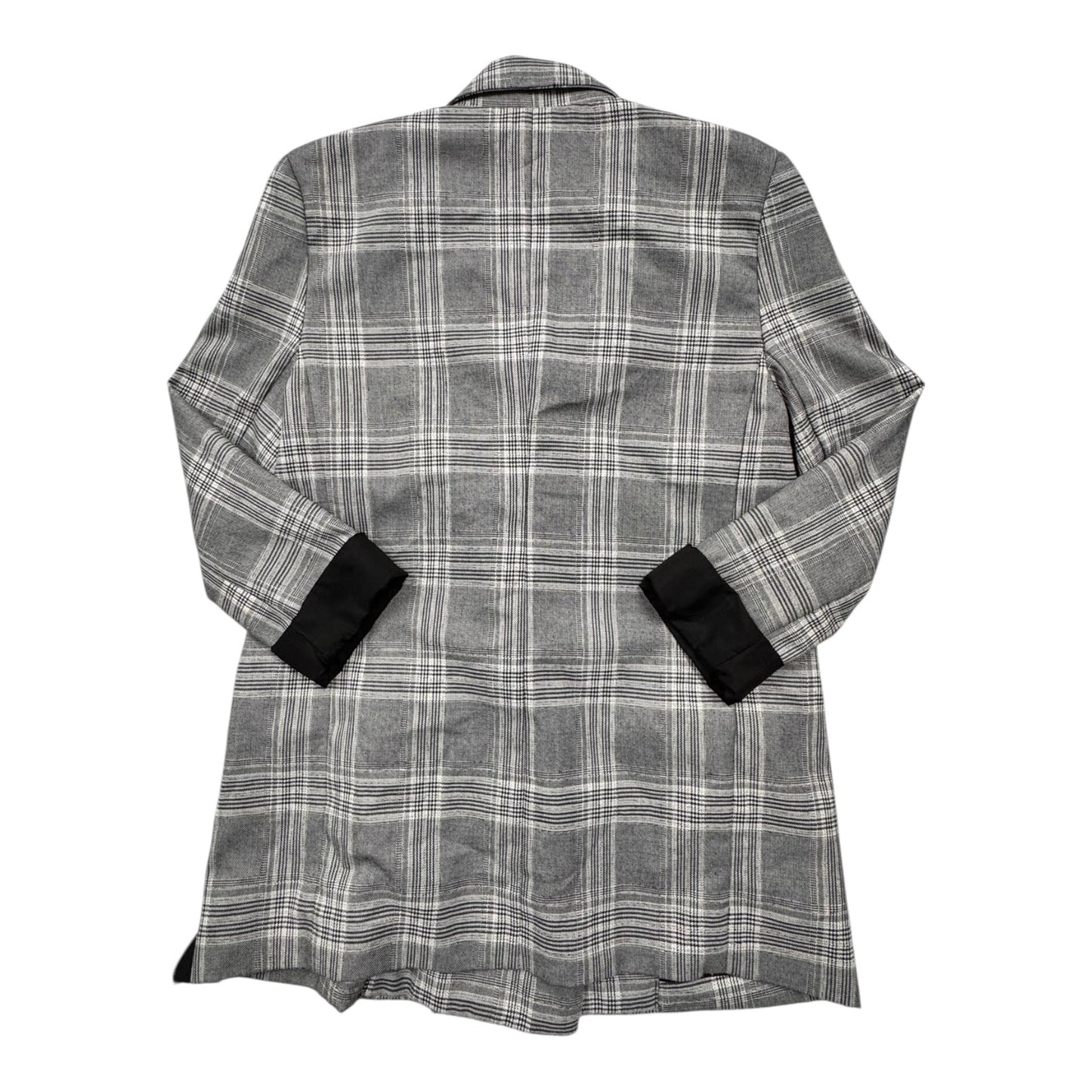 Blazer By Steve Madden In Plaid Pattern, Size:S