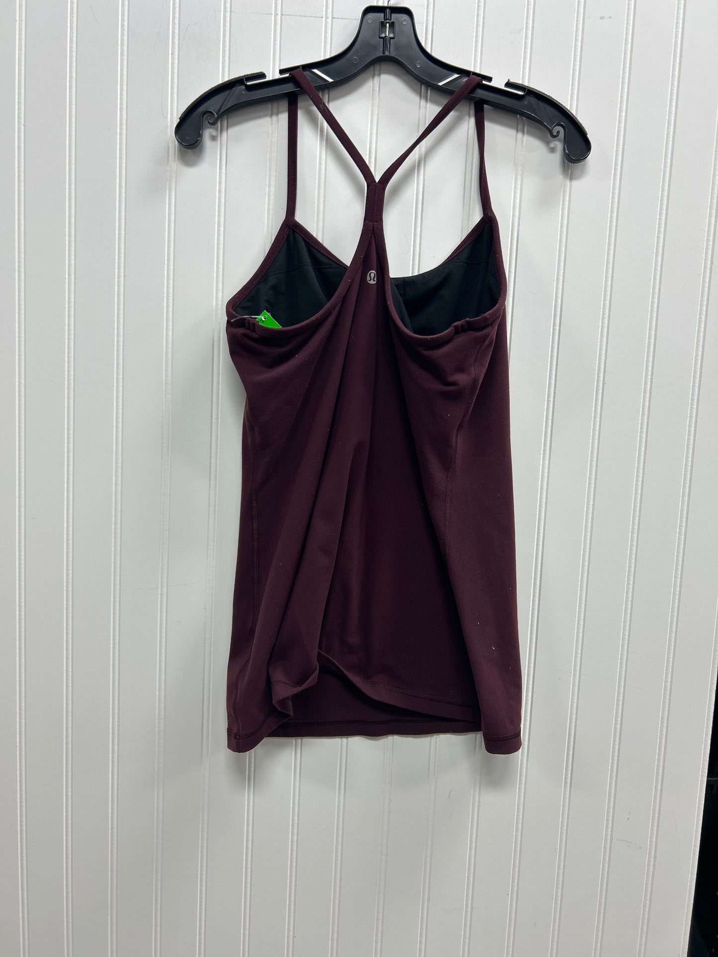 Athletic Tank Top By Lululemon In Purple, Size:10