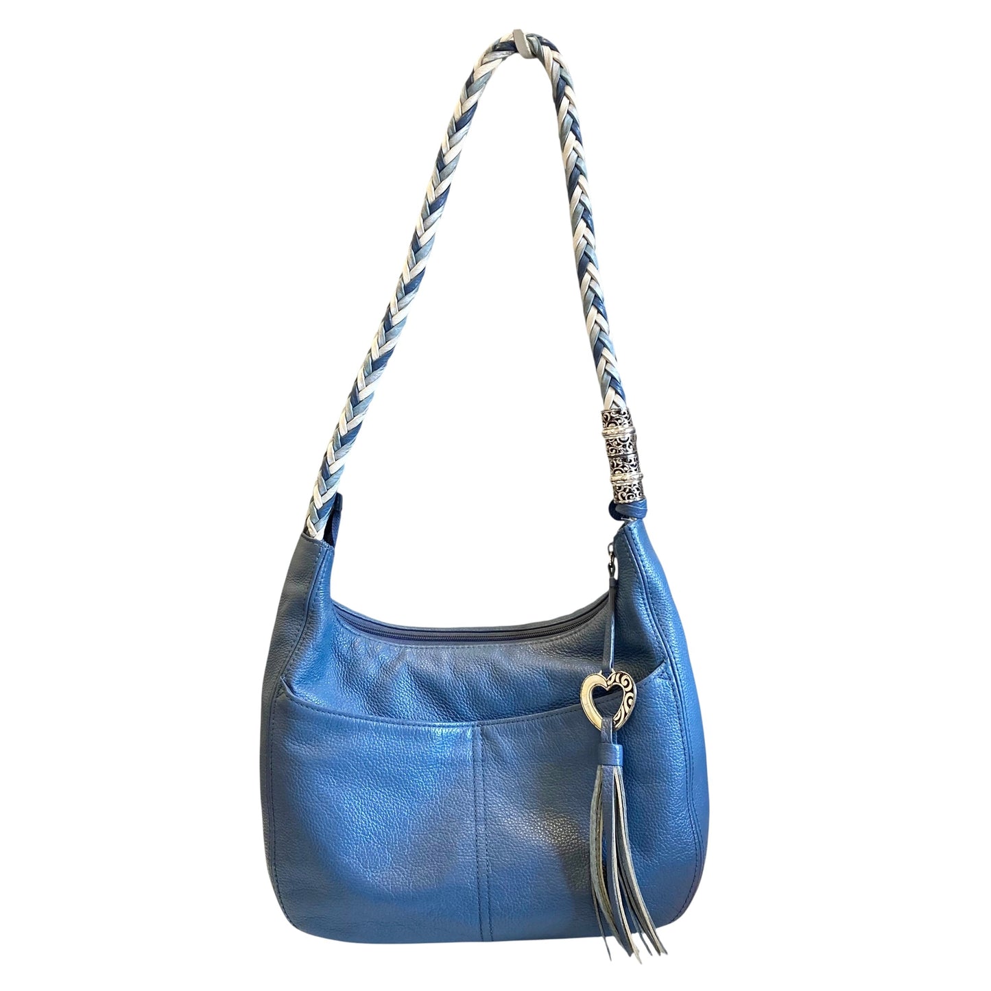 Handbag By Brighton In Blue, Size:Medium
