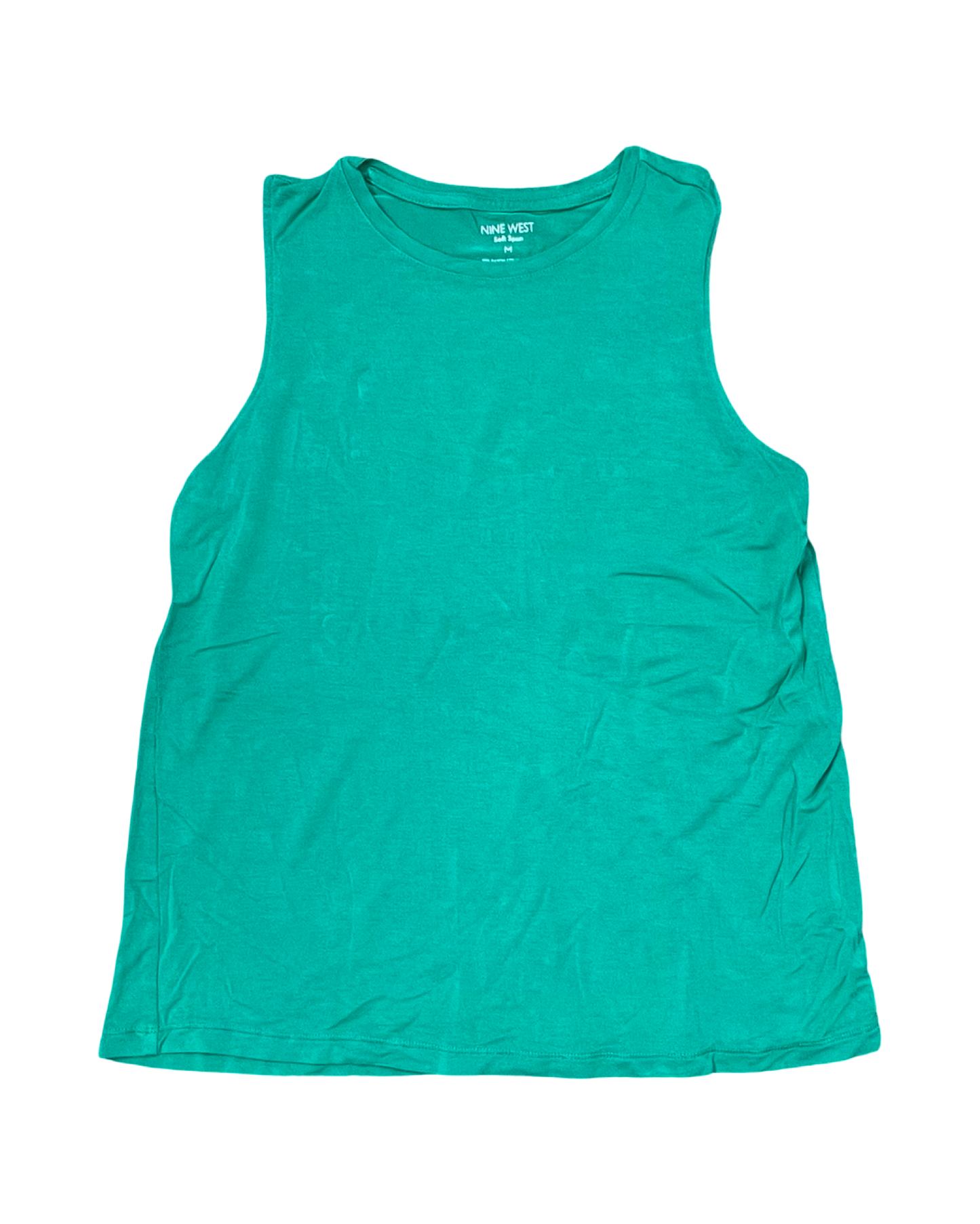 Top Sleeveless By Nine West In Green, Size:M