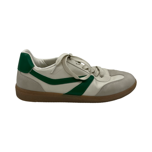 Shoes Sneakers By Dolce Vita In Cream & Green, Size:8.5