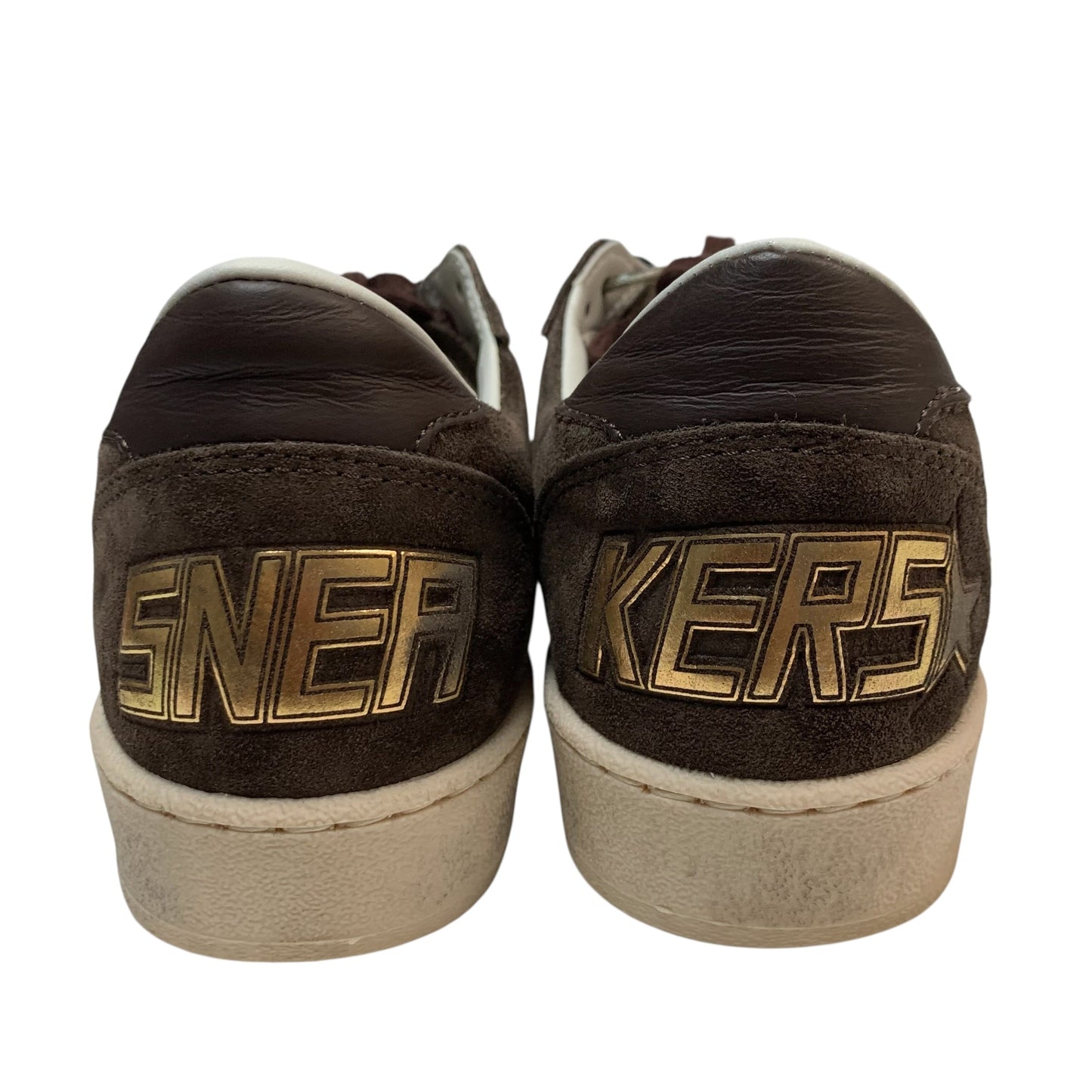 Shoes Luxury Designer By Golden Goose In Brown, Size: 7