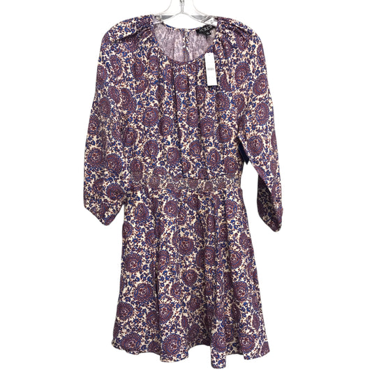 Dress Casual Midi By J. Crew In Paisley Print, Size:M