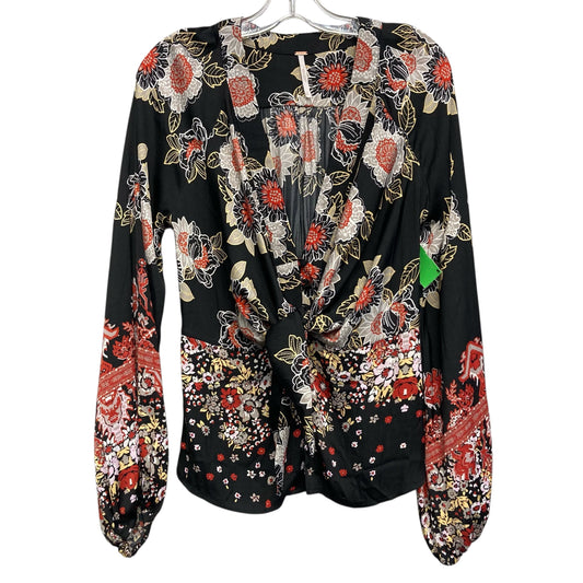 Top Ls By Free People In Black & White, Size:M
