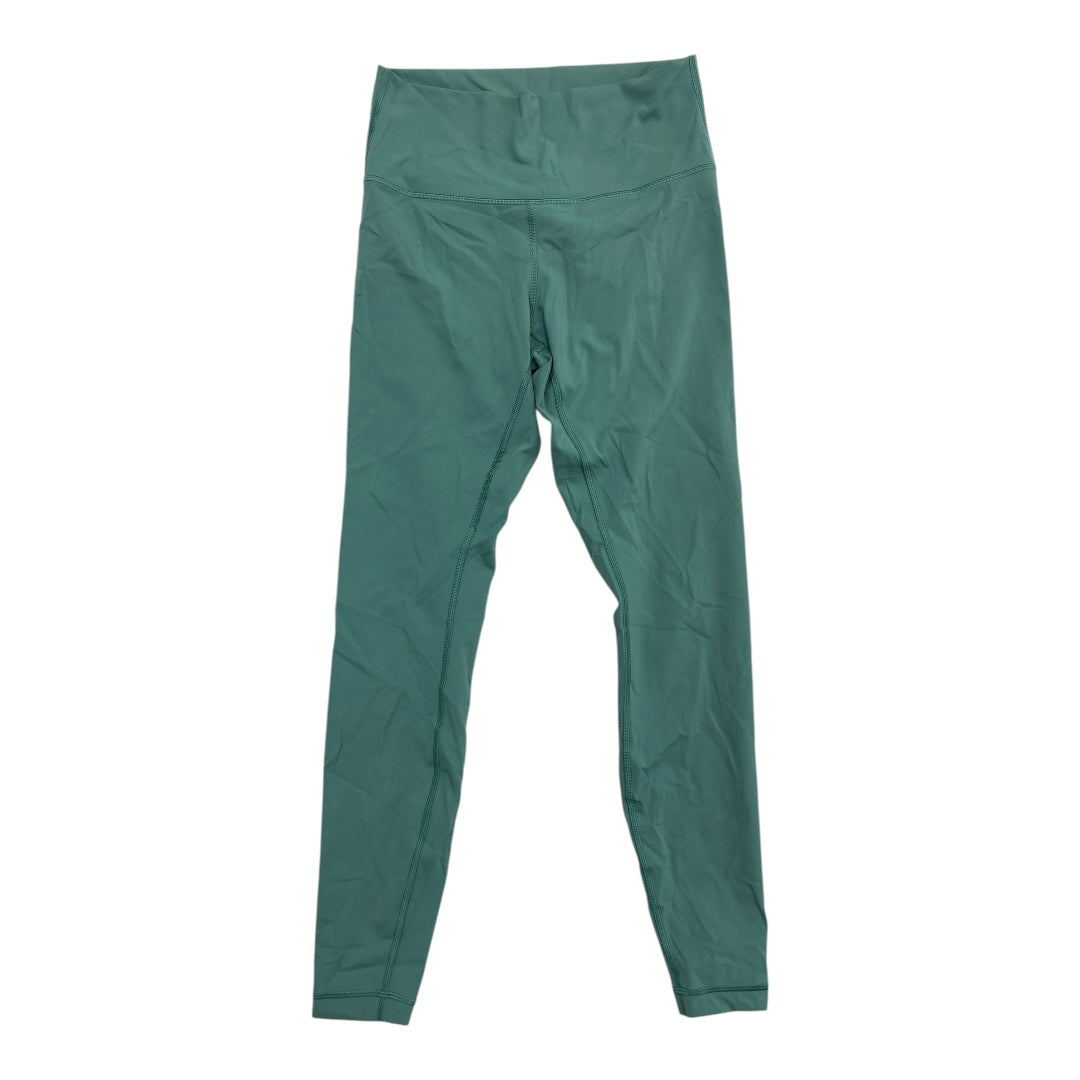 Athletic Leggings By Lululemon In Green, Size:8