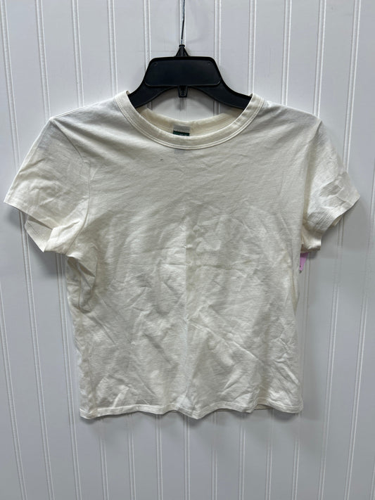 Top Ss Basic By Wild Fable In Cream, Size:M