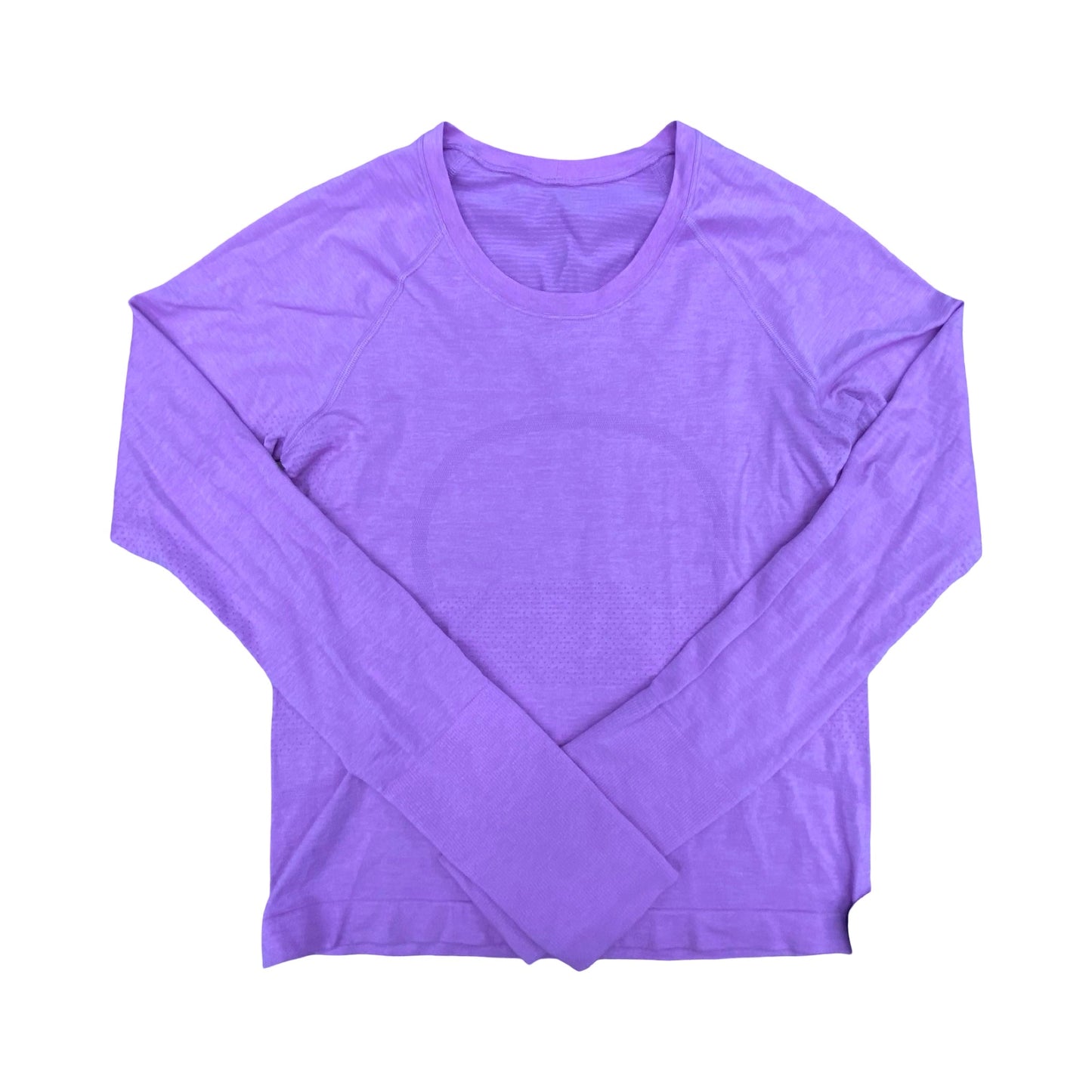 Athletic Top Ls Crewneck By Lululemon In Pink, Size:6
