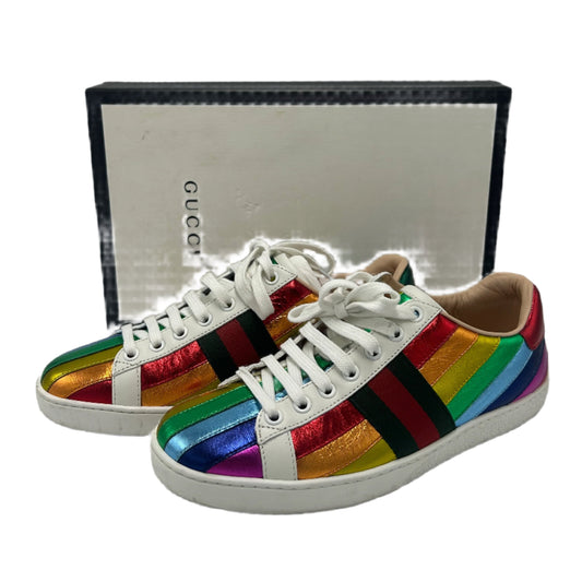 Gucci Designer Luxury Trainers  Size: 7 (37)