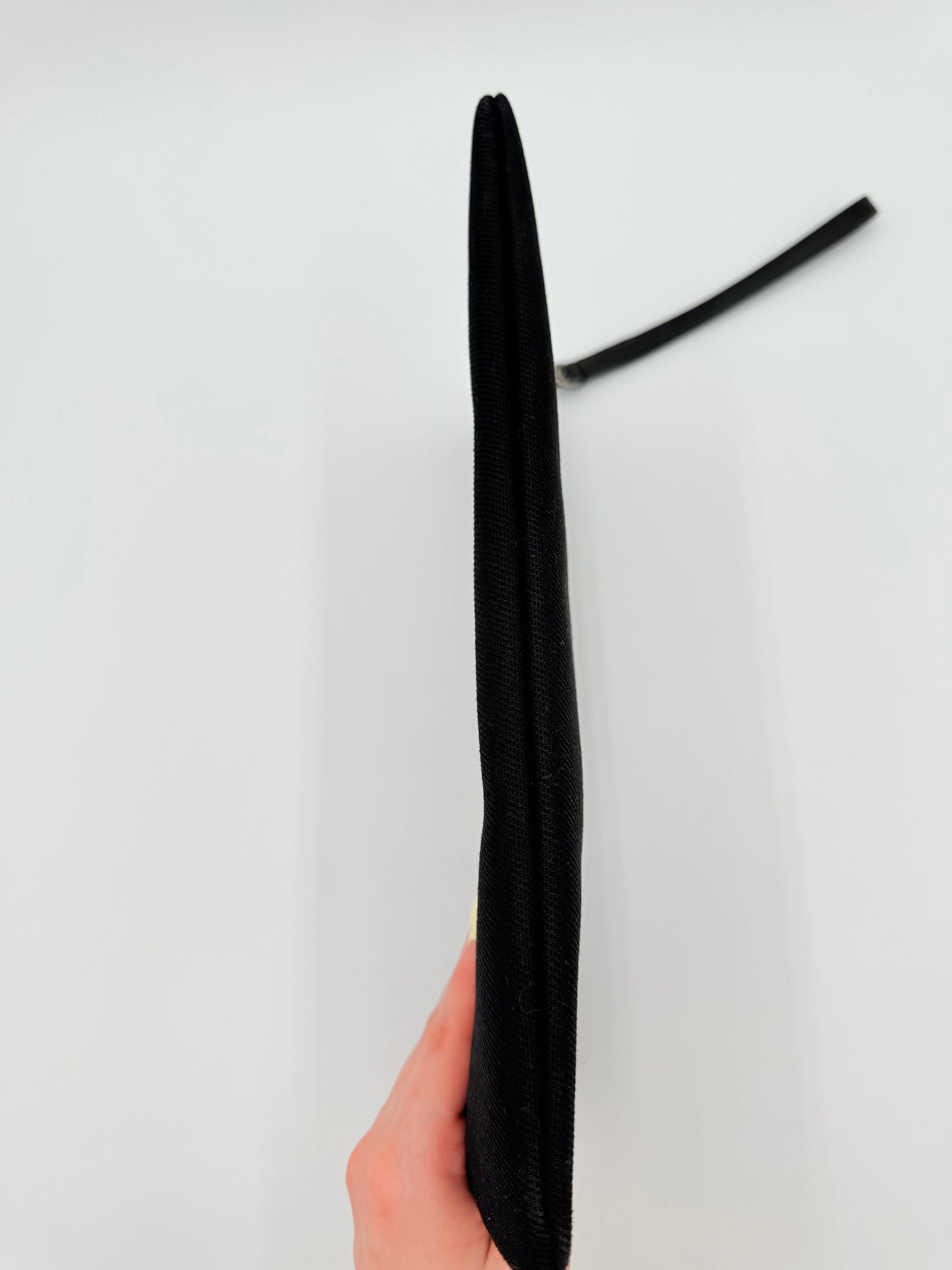 Clutch Luxury Designer By Yves Saint Laurent In Black & White, Size:Large