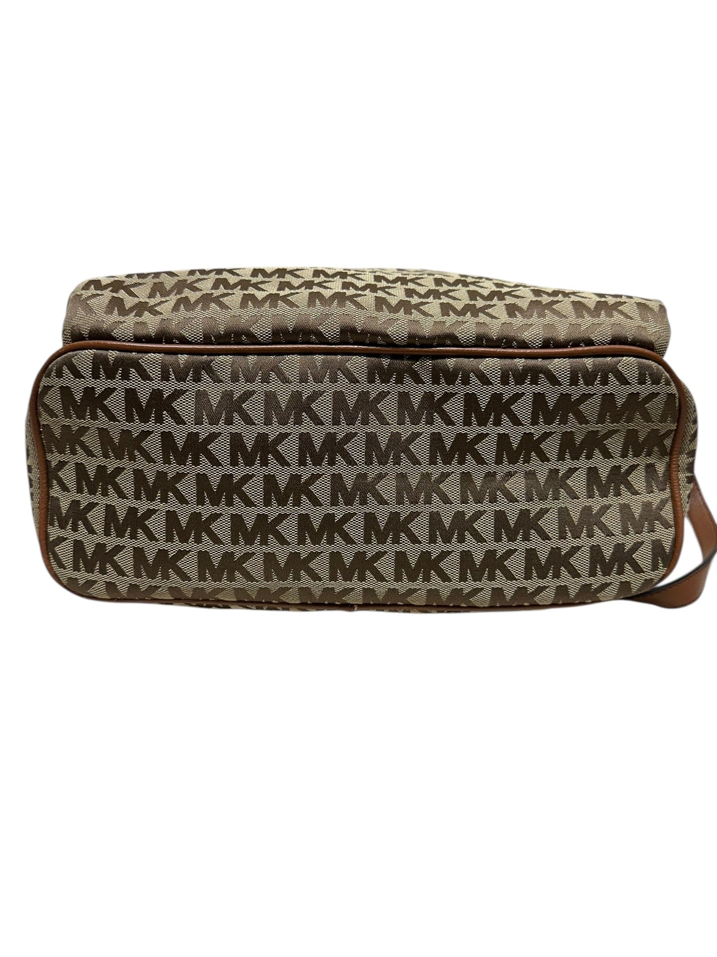 Backpack Designer By Michael Kors In Tan, Size:Large