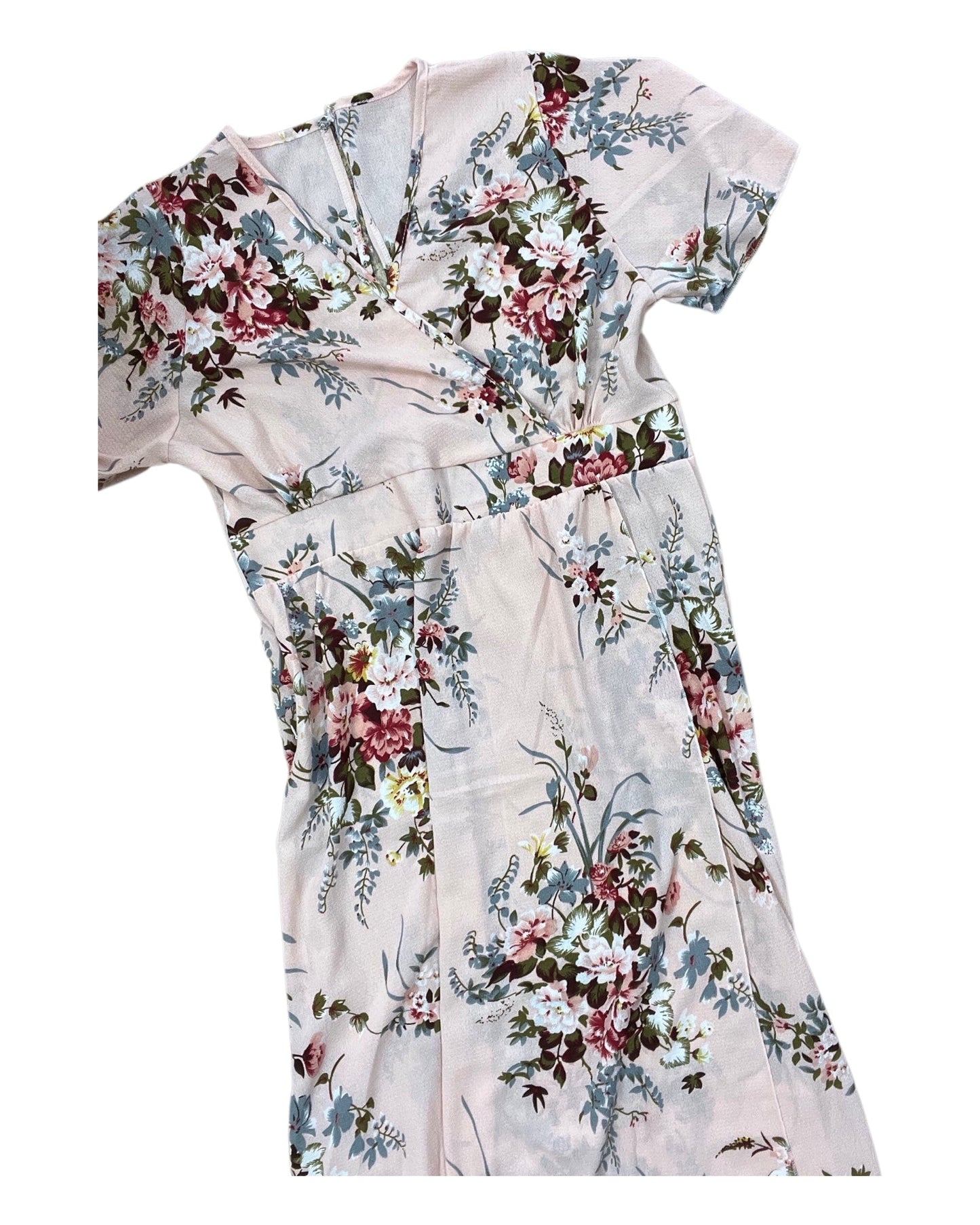 Dress Party Long By Clothes Mentor In Peach, Size:1X