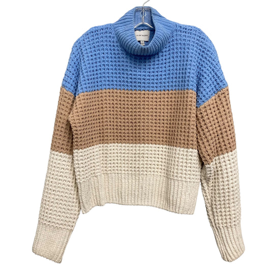 Sweater By Pink Rose In Blue & Tan, Size:L