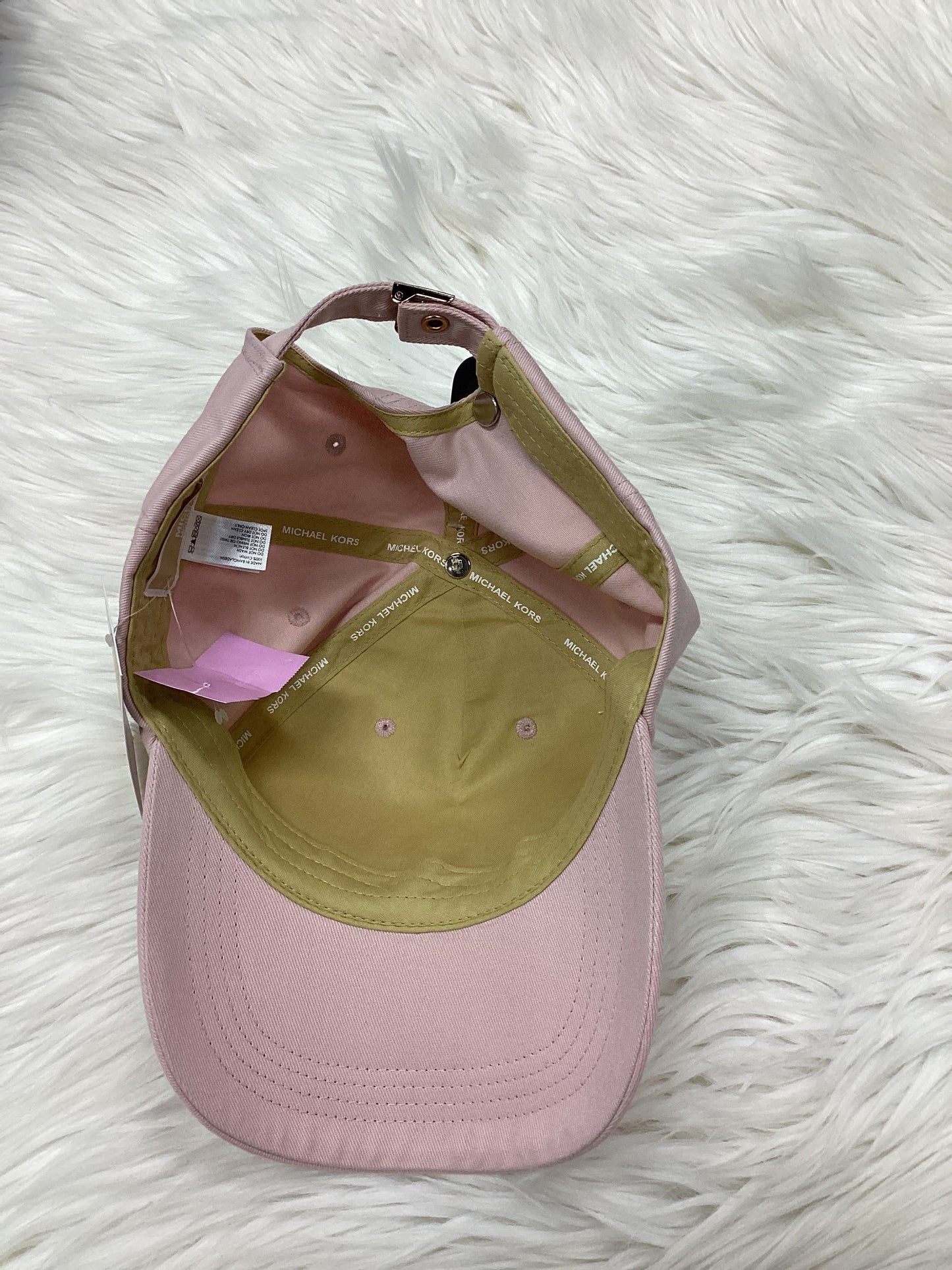 Hat Designer By Michael Kors In Pink NWT