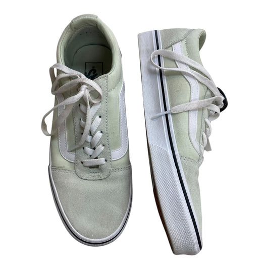 Shoes Athletic By Vans In Green, Size:9.5