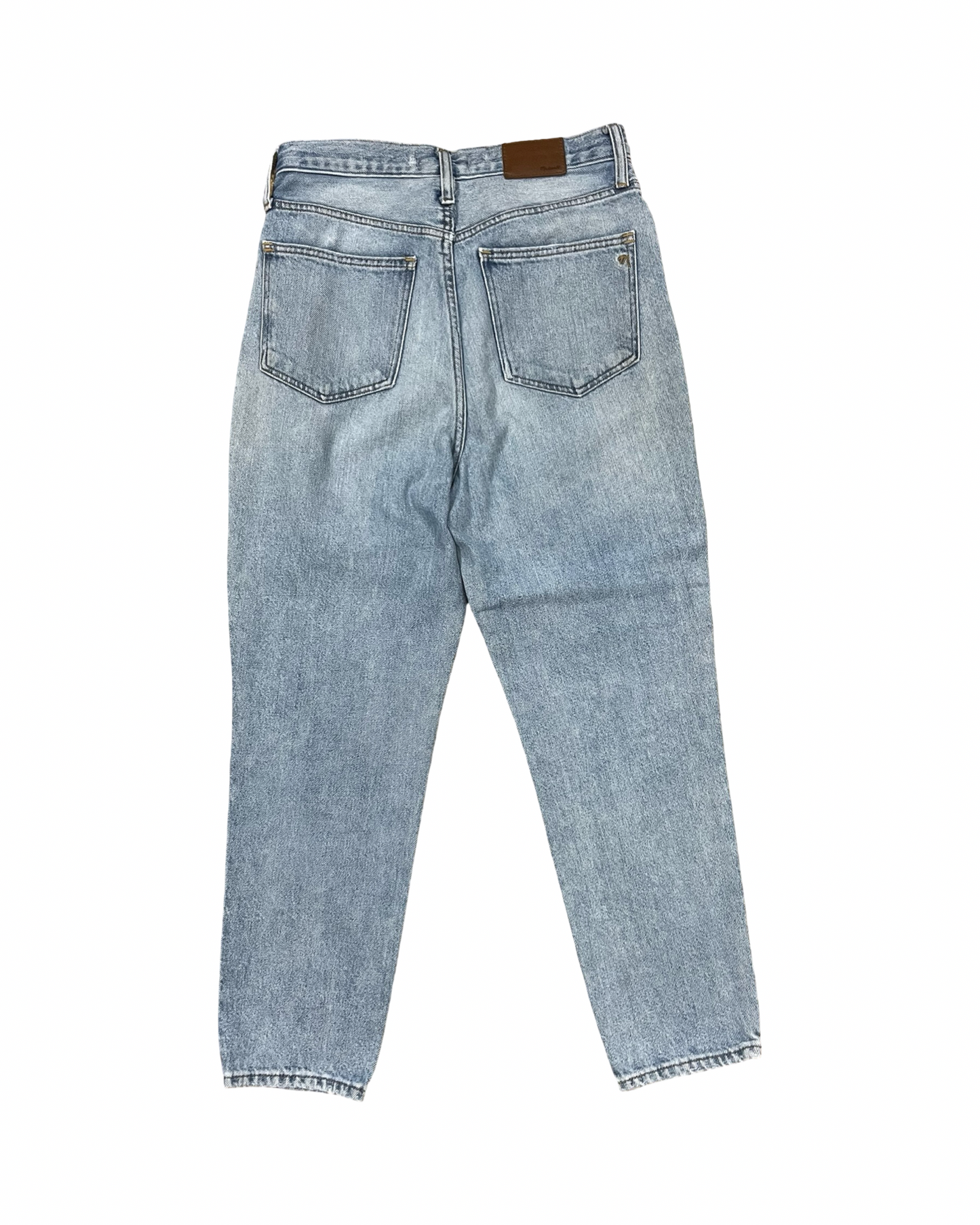 Jeans Straight By Madewell In Blue Denim, Size:4