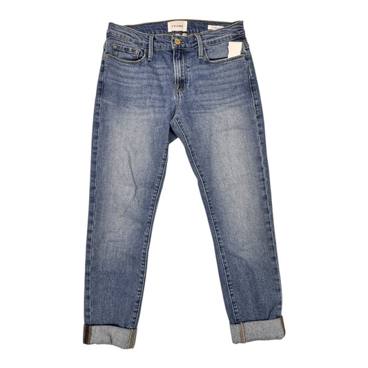 Jeans Straight By Frame In Blue, Size:2