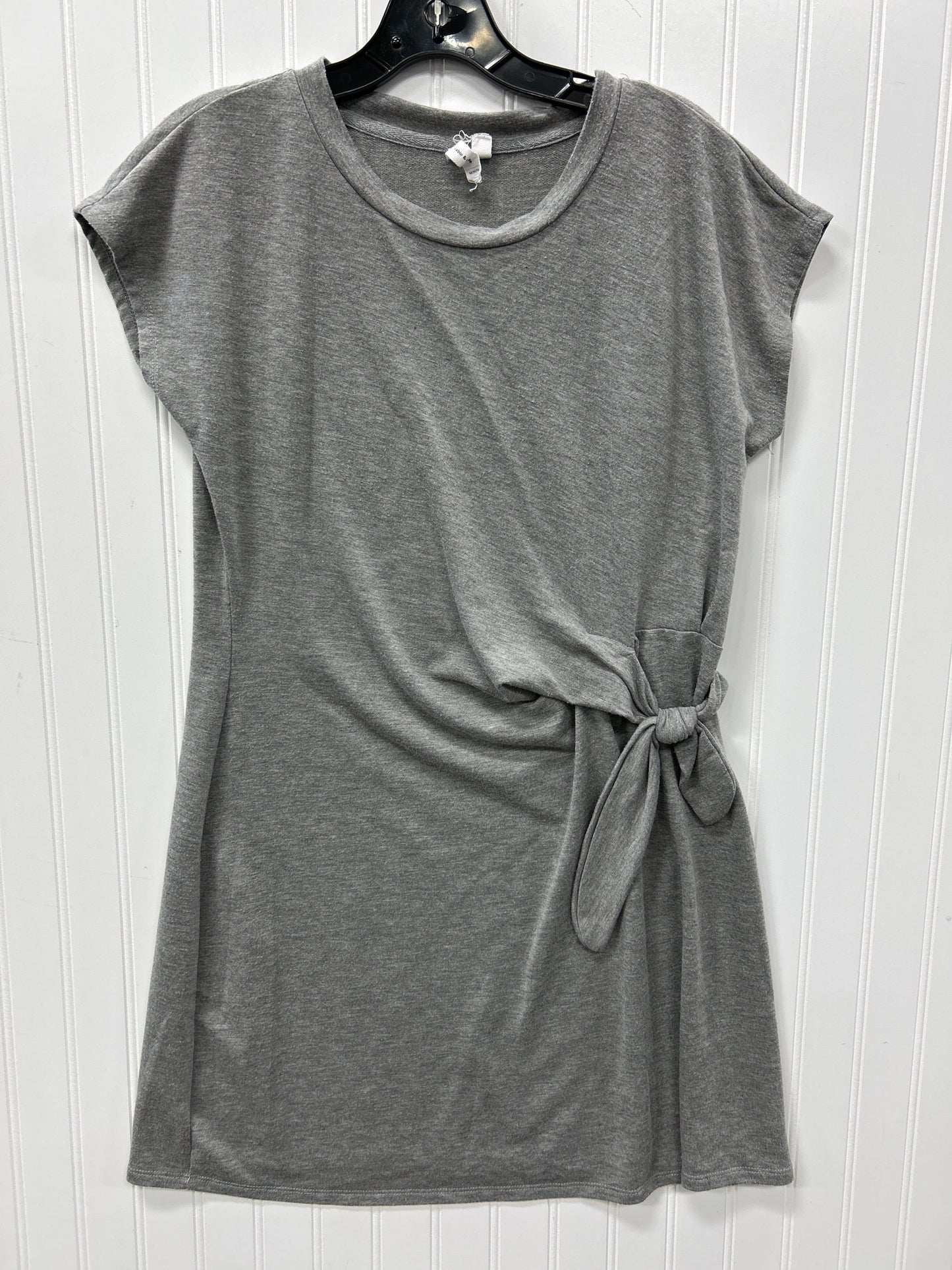 Dress Casual Midi By Cable And Gauge In Grey, Size:M