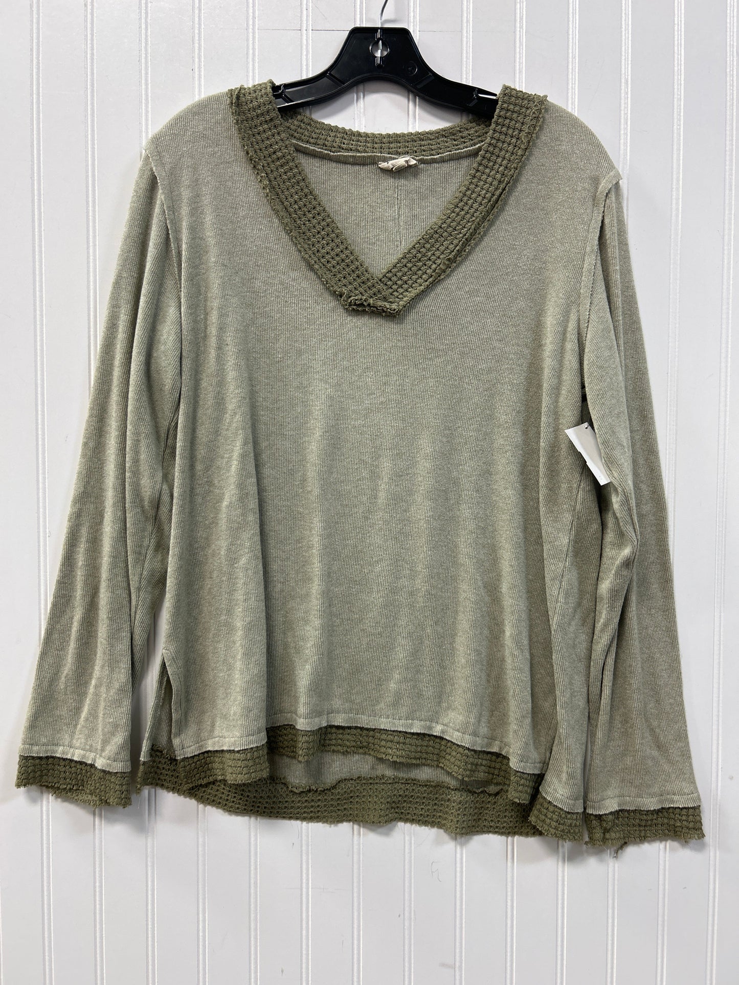 Top Ls By Pol In Green, Size:S