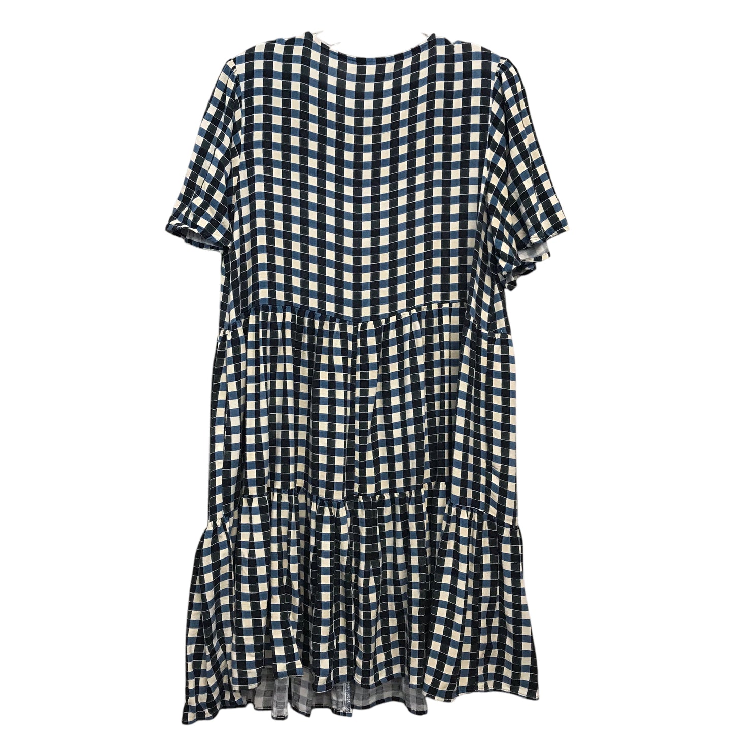 Dress Casual Short By Ava & Viv In Blue, Size:Xl